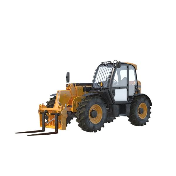 telehandlers are frequently used in agriculture for tasks such as lifting and stacking hay bales